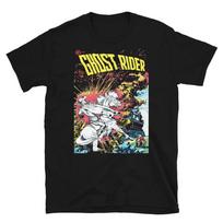 Ghost Rider Comic No Frank Frazetta Cover Black Unisex T-Shirt S