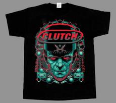 Clutch Band 'Frankenstein' Black Unisex T-Shirt S