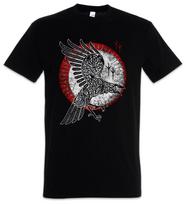 Norse Raven Hugin And Munin Valhalla Ravens Viking Odhin Odin Thor Unisex T-Shirt S