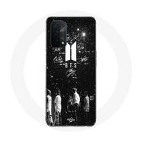 Dėklas, skirtas Oppo A54 5G BTS parašo nariams Rm Jin Jimin V Suga Jungkook J-hope – maniakozė
