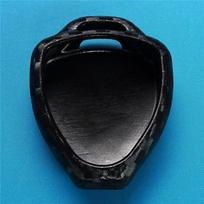 Anglies pluošto silikoninis automobilio rakto dėklas, skirtas Toyota Auris HiLux Corolla Fortuner Prado Verso Camry Yaris Vitz Vios Ractis A
