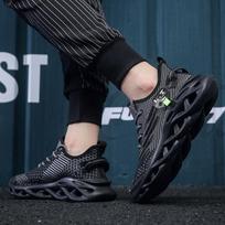 Super Light Casual Sports Shoes with Twist Soles Fly Woven Shoes Men's Shoes Large Size 39-48 39 juoda