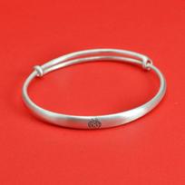 2024 Foot Silver 999 China-Chic's Birthday Zodiac Cute Dragon Sterling Silver Bracelet Women's New Chinese Simple Sweet Forest Bracelet Adjustable size