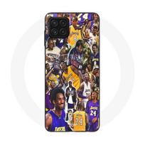 Coque Maniacase pour Samsung Galaxy A22 4G kobe bryant all generations champion NBA