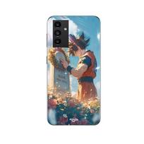 Phone Case - MANIACASE - Samsung Galaxy A54 5g - Akira Toriyama Son Goku - Silicone - Black juoda