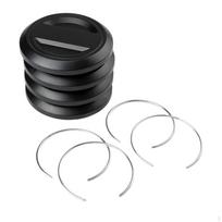 4x Hub Cap Wheel Center Caps Parts Convenient Installation Professional Repair Accessory 1522216-655