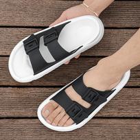 Vasariniai vyriški sandalai Laisvalaikis Vasariniai batai Vyriški paplūdimio batai Patogūs vyriški batai lauke Vyriški romėniški sandalai Šlepetės Šlepetės Šlepetės 40 balta