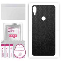 apgo apsauginis odos lipdukas nugarai, suderinamas su Asus Zenfone Max Pro (M1) ZB601KL ZB602K, Apsauginė plėvelė, Folija, Vinilas - Raštas Juodas Koris
