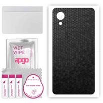 apgo Apsauginis lipdukas nugarėlei, suderinamas su Sharp Aquos S3 mini, Plėvelė, Folija, Vinilas - Raštas Juodas Korys