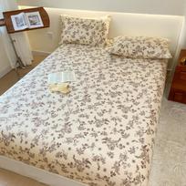 1 vnt. priglundanti paklodė Spausduotas lovos užvalkalas Elastingos paklodės namams fundas de colchón Gėlių stiliaus patalynė (Nėra pagalvės užvalkalo) 90x200x28cm 1pc