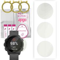 3x apgo Hydrogel Matte ekrano apsauga, skirta Garmin Watch Forerunner 245, Hidrogelio plėvelė, Lankstus, Minkštas TPU su pozicionavimo sluoksniu, lengvas montavimas