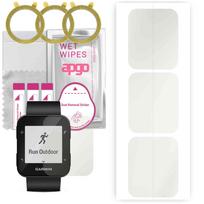 3x apgo Hydrogel Matte ekrano apsauga, skirta Garmin forerunner 35, hidrogelio plėvelė, lanksti, minkštas TPU su pozicionavimo sluoksniu, lengvai montuojamas