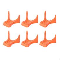 Ball Stand Display Holder Volleyball Multipurpose Stable Basketball Base Lightweight orange