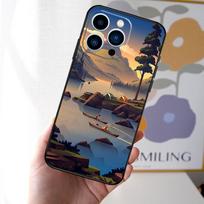 Gamta Kempingas Menas Telefono Dėklas iPhone 13 12 11 Pro Max 13 Mini X XR XS Max 7 8 Plus SE 2020 Galinis Dangtelis iphone 5 5S
