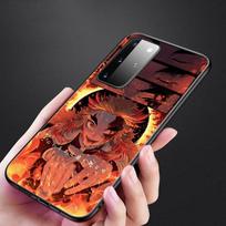 Kimetsu No Yaiba Demon Slayer Anime Case For Samsung Galaxy S20 S21 FE S10 Lite Note 20 10 Lite S8 S9 S10E S10 Plus Ultra Cover Samsung Note 20Ultra blue