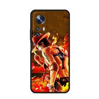 Phone Case for Xiaomi Mi 11 Lite 10 5G 10S 12 9 SE 9T 10T 11T Note 10 Pro A2 Lite 12X Silicone Cases Ones PiecesLuffyAces Cover Xiaomi Mi A2 Lite black