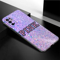 Madingas rožinis meilės telefono dėklas Xiaomi Redmi Note 11 10 9 8 Pro 11T 5G 10T 10S 9S 9T 9i 9C 9A 8T minkštas TPU juodas dangtelis Funda Redmi 8