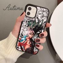 Ishigami Senku Dr. Stone Phone Case for iPhone 11 12 13 14 Pro Max mini X XR XS SE 2020 6S 7 8 Plus Samsung Galaxy S21 S22 Cover iPhone 5 5s SE