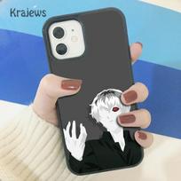 Krajews anime Tokyo Ghoul Japan Soft Phone Case Cover For iPhone 14 5 SE 6s 7 8 plus X XR XS 11 12 pro max Samsung S21 S22 ultra iPhone 14