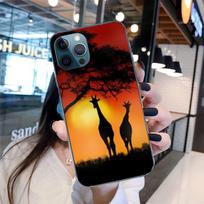 Nature Phone Case For Iphone 11 12 13 Pro Max 5s 6s 7 8 Plus X Xr Xs Max Se 2020 13 Mini Case Cover iphone 11Pro orange