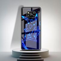 Glass Case For Xiaomi Poco X3 NFC 11 Lite 11T F3 M3 For Redmi Note 11 10 9 8 Pro 10S 9S 9A 9C Phone Cover Anime Pokemon Japan Xiaomi Poco F3 black