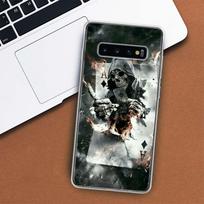 Grim Reaper Skull Skeleton Phone Case For Samsung Galaxy S10 Plus S20 FE S21 S22 Ultra S10E S9 S8 + S6 S7 Edge Lite Shell Coque Samsung S20 black