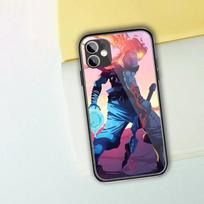 Dead Cells žaidimo telefono dėklas, skirtas iPhone 14 13 12 11 XS X 8 7 6 Plus Mini Pro Max SE 2022, juodas PC TPU stiklo telefono dėklas iPhone SE 2020-2022 pink