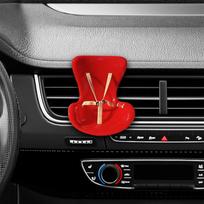 Lėlės sėdynės aksesuaras, automobilio interjero ornamentas, figūrėlės, automobilio dekoro dekoras lėlėms, raudona