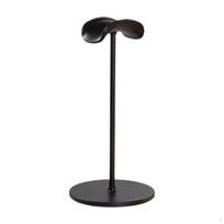 Desk Headphone Stand Aluminum Alloy Holder Easy Assembly Gift for Musics Lover Earphone A black