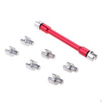 Motorcycle Dirt Bike Wheel Rim Tool 5.0-6.8mm raudona