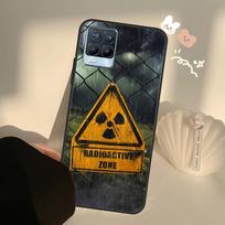 Nuclear Radiation Emblem For Realme GT Neo 2 3 Master 9i 8i 8 9 Pro Plus Cover For OnePlus 10 Pro 9 9R Nord2 Case Realme GT(Neo) black