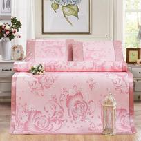 Paklodė plius dydžio vandeniui atspari žakardinė elegantiška ins stiliaus sulankstoma dizaino suaugusiems vasarinė plona lovos apsauga minkšta kvalifikuota 90x200cm  2pcs black