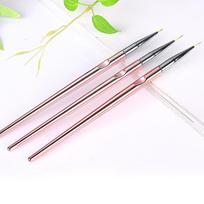 Nail Pen Painted Hook and Pull Line Brush Laser Non-Slip Pen Holder white