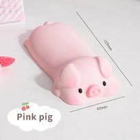 New upgrade Cute Wrist Rest Support For Mouse Pad Computer Laptop Arm Rest For Desk Ergonomic Kawaii Slow Rising Squishy Toys gray