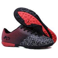 Football Shoes 32-45 Youth Long/Break Spike Football Boots Outdoor Training Soccer Shoes Men's Competition Professional Football Boots 33 raudona