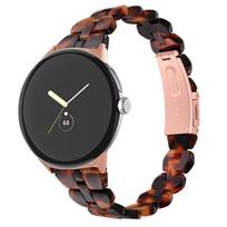 Watchband Resin Watchband Strap For Google Pixel Watch Women Men Lightweight Wristband Bracelet For Google Pixel Watch Correa Accessories For Google Pixel