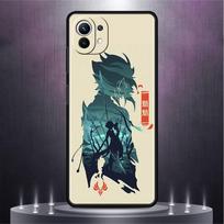 Dėklas skirtas Xiaomi Mi Poco X3 NFC M4 F3 C40 11 11T 10T Pro 12 9T 9 10 Lite Atgal Minkštas telefono dangtelis Anime Genshin Impact Cute Xiaomi Poco X4 GT gray