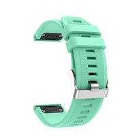 22 mm greitai užsegamas silikoninis dirželis laikrodžiui Garmin Fenix 5/5 Plus 6 7 Pro, išmaniojo laikrodžio dirželis Garmin Instinct 2 Forerunner 935 945 22mm blue