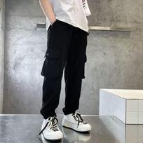 Boys Tide Trousers Spring and Summer Loose Drawstring Trousers Sports Casual Handsome Trousers Children's Trousers 170cm juoda