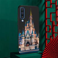 Pink Castle Case for Samsung Galaxy A02s A70 A70s A20e A03s A20 A30 A30s A40 A50 A50s A10 A10s A20s A04s TPU Black Phone Cover Samsung A02s black