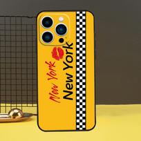 NYC Yellow Taxi Cabs Phone Case For iPhone 15 14 13 12 11 Pro Max X XR XS Max 7 8 Plus 12 13 Mini Back Cover iPhone 13 mini