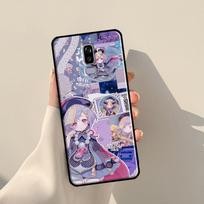 Qiqi Klee Genshin Impact For Samsung J3 J5 J7 J510 J310 J330 J710 J730 J1 A3 A5 2016 2017 J4 J6 Plus J8 2018 Case A7 2018 - A750 gray