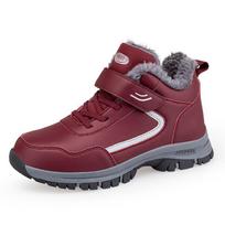 Keep Warm Winter Boots With Fur For Unisex Size 35-45 Snow Boots For Unisex Waterprooof Outdoor Sneakers Women Men Ankle Boots 35