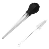 Yousheng 1 rinkinys Turkijos švirkštas didelis maistinis su valymo šepetėliu BBQ švirkšto vamzdelis pompa virtuvės įrankis 2pcs white