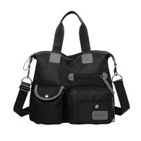 Pečių juosta Messenger Bag Didelės talpos rankinė Moteris pečių krepšys One Size raudona
