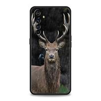 Deer Hunting Camo For Realme GT Neo 2 3 3T Phone Case For Realme 11 10 9 8 5G 7 6 GT2 Pro Plus C21 C11 C25 C35 Silicone Cover Realme GT2 black