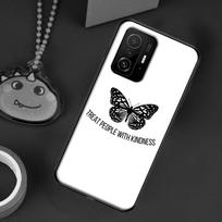 Treat People With Kindness Case For POCO F5 X5 X3 Pro X4 F4 GT F3 M5s C40 Cover For Xiaomi 13 12 Lite 11T 12T Pro 12X Xiaomi 13 Lite black