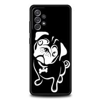 Prancūzų buldogo telefono dėklas, skirtas Samsung Galaxy A13 A51 A71 A41 A31 A21S A11 A01 A03S A12 A32 A52 A22 A23 A33 A53 A73 5G minkštas dangtelis Samsung A03