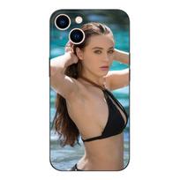 Black Tpu Case For oneplus 8 pro 8t 9 9R Nord 2 ce N10 N100 N200 4G 5G  Lana Rhoades Sexy Girl Nord N200 5G beige