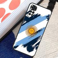 Argentine Flag Case For Xiaomi Redmi Note 10 11 Pro 8 9 12 Pro 11S 10S 9S Redmi 9 10 12C 9C 10C Back Cover Redmi Note 11 gray